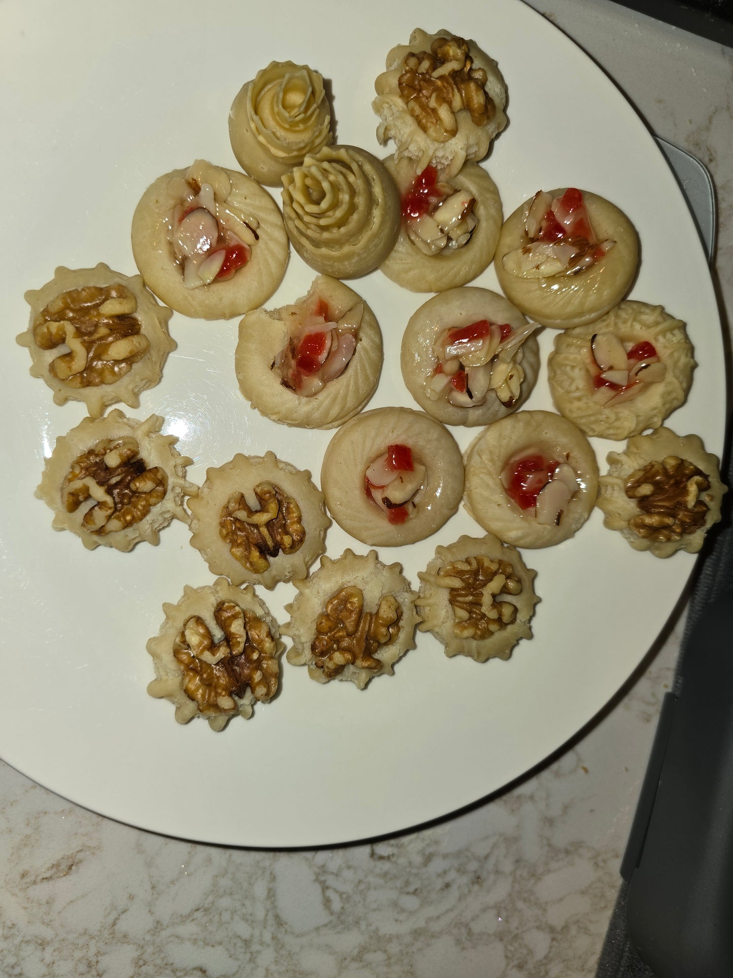 Moroccan Strawberry Almond Cookies