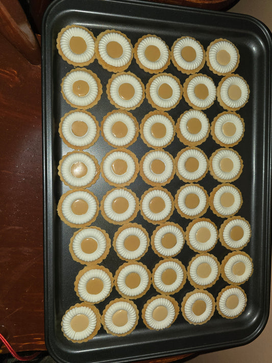 Moroccan White Chocolate with Carmel Cookies